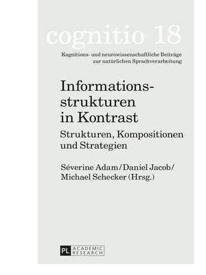 cover image of Informationsstrukturen in Kontrast